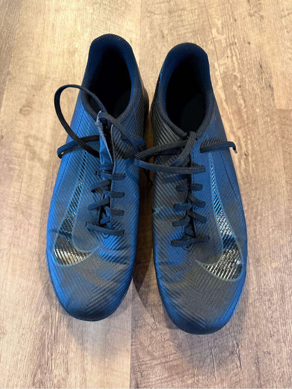 Nike Mercurial Vapor Indoor Soccer Cleats Men’s Size 9 Black IC Shoes